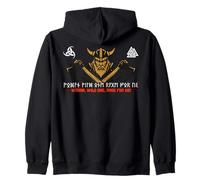 Wotan Odin Germains Futhark Vikings Berserker Runes Écriture Sweat à Capuche