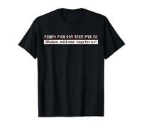 Wotan Odin Germains Vikings Futhark Fonte Runes Écriture T-Shirt