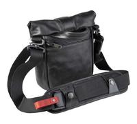 Wotancraft Pilot Travel Camera Bag 2L - cuir noir