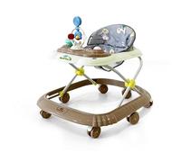 WOTAT Trotteur Babywalker 4 en 1 Chariot d'éveil et de marche Trotteur - fonction basculante Transat avec roulettes, lumière, musique, aire de jeu Table à manger Trotteur Pliable
