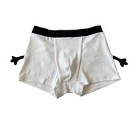 WOTEG Sous-vêtements assortis pour couples | Sous-vêtements assortis pour hommes et femmes, sous-vêtements doux en coton pour femmes et filles, Pantalon pour homme L, 1