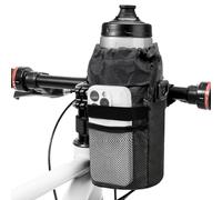 WOTOW Porte-Bouteille d’Eau pour vélo - Porte-gobelet Universel pour vélo avec Bretelles réglables et Poches en Filet, Porte-gobelets isolés pour Cruiser, Scooter, VTT et Fauteuil Roulant
