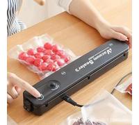 wotoy Machine à emballer sous vide alimentaire 60 kPa Alimentation AC - Fonctionne avec tous les types d'aliments, comprend 20 sacs - Modes sec/humide Design compact