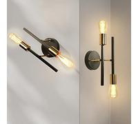 WOTTES Applique Murale Intérieure,E27 Applique, Aplique Mural Intérieur Moderne, Montage Angulaire à 360, Convient Pour Les Chambres à Coucher, Les Couloirs, Les Salons etc.