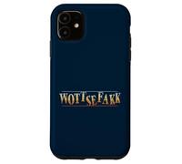 Wottsefakk WTF What The Fuck Fun Statement (en Anglais) Coque pour iPhone 11