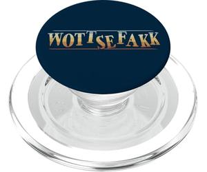 Wottsefakk WTF What The Fuck Fun Statement (en Anglais) PopSockets PopGrip pour MagSafe