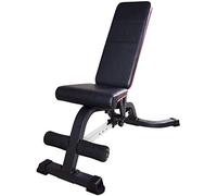 WOTZOV Banc de Musculation réglable pour entraînement à Domicile, haltérophilie, Banc de Musculation réglable, Banc de Fitness à Domicile, Banc d'exercice, Tabouret d'haltères m