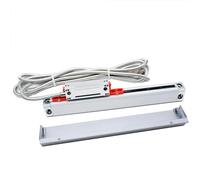 WOTZOV Capteur de déplacement linéaire de Haute précision pour Tour et fraiseuse, échelle linéaire, règle à graduer, résolution 70-470 mm, 5 µm，70mm