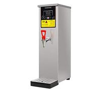 WOTZOV Chauffe-Eau Automatique Commercial À Ébullition Rapide en 5 Minutes, Haute Puissance, Réservoir Intérieur en Acier Inoxydable，Argent 30L