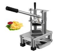WOTZOV Coupe-Frites Professionnel, Presse-Frites 7/10/14 mm, avec bac de Rangement, pour Pommes de Terre, oignons, Carottes et concombres，10mm