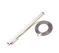 WOTZOV Encodeur DRO à échelle linéaire 5 microns, règle à réseau Optique 100 150 200 250 300 350 400 450 mm，Travel 350mm