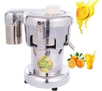 WOTZOV Extracteur de jus Professionnel, Presse électrique 370 W, centrifugeuse en Acier Inoxydable, 2 800 TR/Min, 80 à 120 kg/h, pour Fruits et légumes
