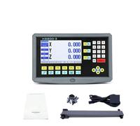 WOTZOV Kit Complet d'échelle linéaire et d'écran LCD pour fraiseuse, Tour et rectifieuse 3 Axes : Affichage numérique et encodeur linéaire.，LCD DRO