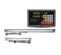 WOTZOV Kit SDS2-3MS DRO 2 Axes, codeurs linéaires en Verre à Affichage numérique KA35，300mm 1000mm 2 Axis DRO Kit