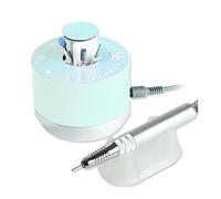 WOTZOV Machine À Limer Les Ongles Professionnelle Électrique, Ponceuse À Ongles Portable Rechargeable 35 000 TR/Min pour Ongles en Gel Acrylique, Idéale pour Les Manucures Maison, Ro，Blu A