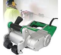 WOTZOV Rainureuse électrique pour Murs, sans poussière, pour la découpe du Ciment, du Sable et de la Brique, avec Coffret de Transport.