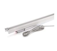 WOTZOV Règle linéaire à Affichage numérique, échelle linéaire de Haute précision pour fraiseuse, Tour et rectifieuse, 200 mm à 1000 mm, codeur TTL, capteur de déplacement p，650mm 1