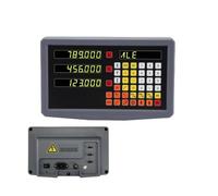 WOTZOV SDS2-3MS Instruments de Haute précision pour Tours et fraiseuses : Affichage numérique DRO 3 Axes avec 3 règles linéaires en Verre de 5 µm，Only 3 Axis DRO