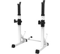 WOTZOV Squat Rack Équipement de Musculation Sports à Domicile Support de Squat réglable Support d'exercice Support de Squat Support d'haltères Banc de Presse Libre Home GY