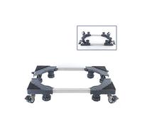 WOTZOV Support pour Lave-Linge, Grand Plateau Mobile avec 4 roulettes, Support pour Sèche-Linge Et Réfrigérateur, Largeur Réglable De 38 À 56 Cm, Longueur De 66 À 86 Cm, Compatible A