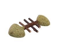 WOUAPY-Jouet pour chat matatabi arrêtes de poisson 8,5x4x1 cm