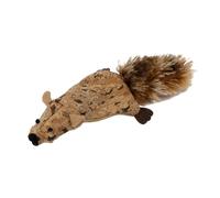 WOUAPY-Jouet pour chat souris en liège avec fourrure 16x6 cm
