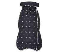 Wouapy Manteau "Chic Parisien Noir" De Wouapy En Taille 30, Le Manteau Qui Protège Votre Chien Des Intempéries Pour Chien