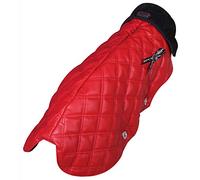 Wouapy Manteau "Groov Rouge" De Wouapy En Taille 36, Le Manteau Élégant Qui Protège Votre Chien Des Intempéries Pour Chien