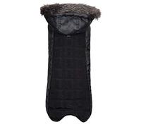 Wouapy Manteau "Irise Noir" De Wouapy En Taille 28, Le Manteau Qui Protège Votre Chien Des Intempéries Pour Chien