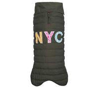Wouapy Manteau "New York Kaki" De Wouapy En Taille 28, Le Manteau Qui Protège Votre Chien Des Intempéries Pour Chien