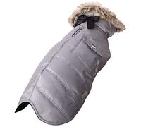 Wouapy Manteau "Parka Gris" De Wouapy En Taille 44, La Parka Qui Protège Votre Chien Des Intempéries Pour Chien