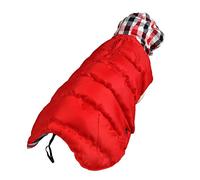 Wouapy Manteau "Wap Rouge" De Wouapy En Taille 42, Le Manteau Élégant Qui Protège Votre Chien Des Intempéries Pour Chien