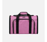 Wouapy Sac de Transport Respirant et Extensible pour Petits Animaux de Compagnie - 45 x 25 cm - Rose