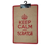 Wouapy - Tapis Griffoir Rectangle Pour Chats - Rouge