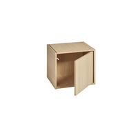 Woud Bricks Cube Droit Blanc