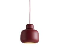 Woud Lampe à suspension Stone small Deep red