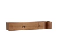 Woud Sideboard Array fixée au mur. 150 cm Noyer