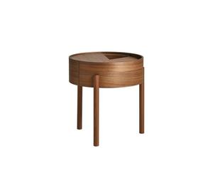 Woud Table Basse Arc Noyer