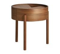 Woud Table Basse Arc Noyer