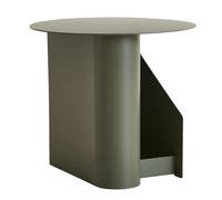 Woud Table d'appoint Sentrum Side Table vert poussiéreux