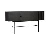 Woud Table d'appoint Array. 180 cm Chêne peint en noir