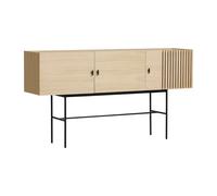 Woud Table d'appoint Array. 180 cm Chêne pigmenté blanc