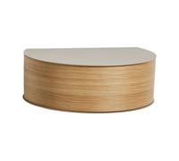 Woud Tablette Wallie Beige-chêne