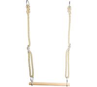 Woudi Balançoire trapèze en bois pour enfant - Pour l'intérieur et l'extérieur - Statique - Trapèze - Acrobatie - Balançant