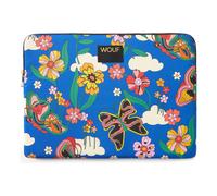 Wouf Sac d’ordinateur portable 'Daily' bleu roi / vert gazon / rose / blanc, Taille One Size