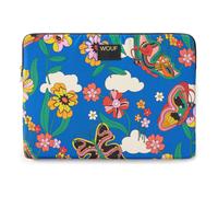 Wouf Sac d’ordinateur portable 'Daily' crème / bleu / jade / orange, Taille One Size