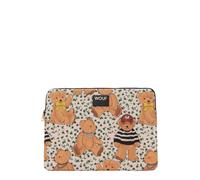 Wouf Sac d’ordinateur portable 'Daily' marron / jaune / vert / bordeaux, Taille One Size