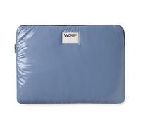 Wouf Sac d’ordinateur portable 'Glossy' bleu-gris / noir / blanc, Taille One Size
