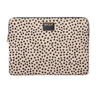 Wouf Sac d’ordinateur portable 'Lucky' beige / noir, Taille One Size
