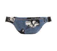 Wouf Teddy Sac banane 33 cm bleu